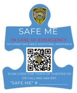 Town of Chester Safe Me Program