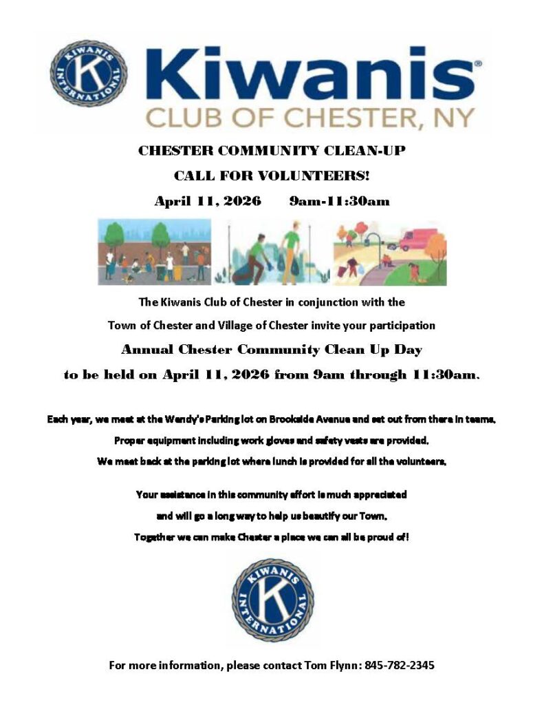 chester community clean up