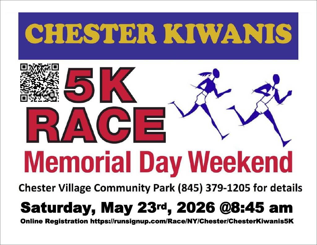 chester kiwanis 5k race