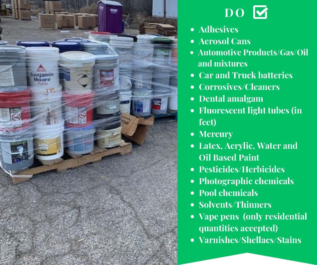 hazardous waste collecion