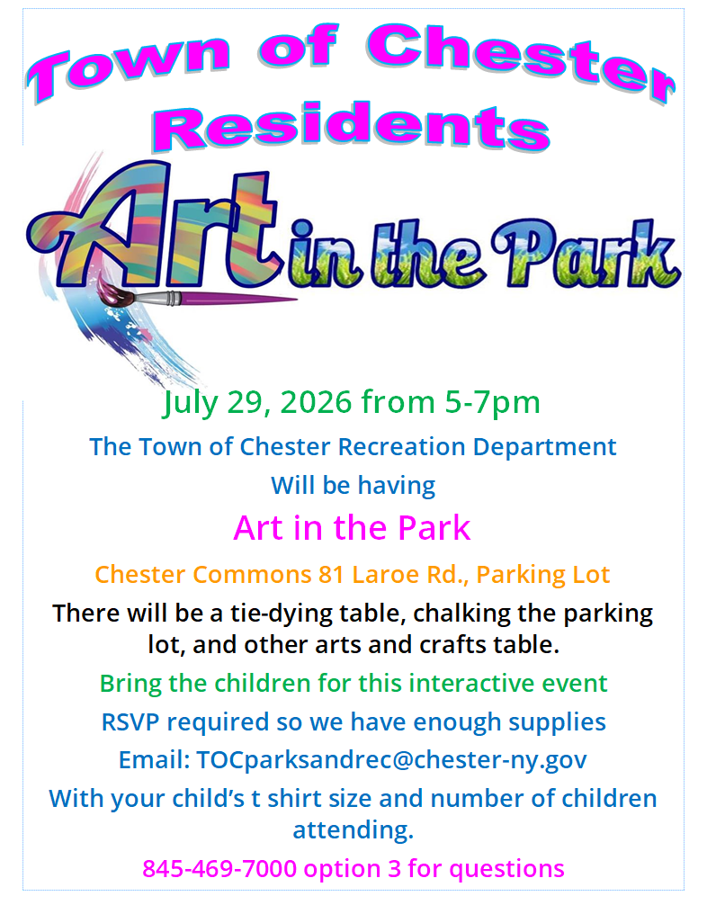 Art in the Park Event