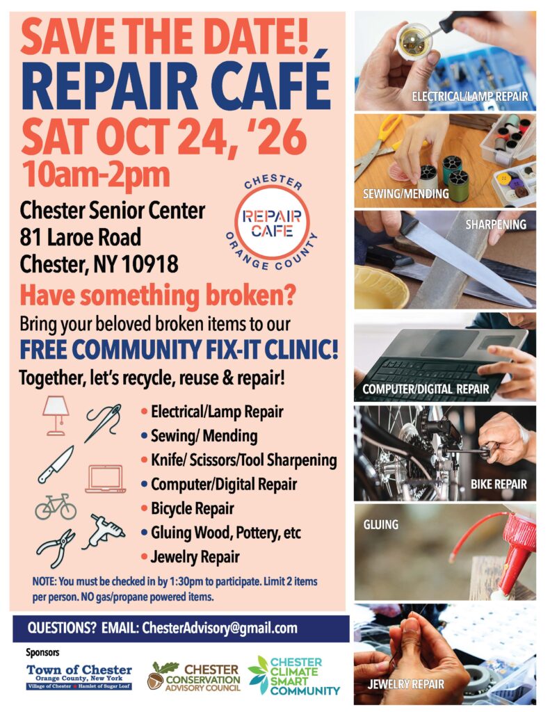 Repair Cafe 10-24-26